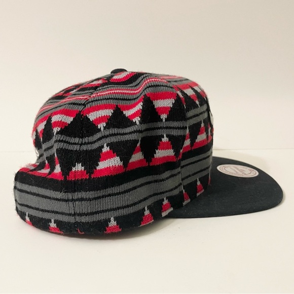 Chicago Bulls Snapback Hat Southwest Aztec Mitchell And Ness Cap - Picture 7 of 16